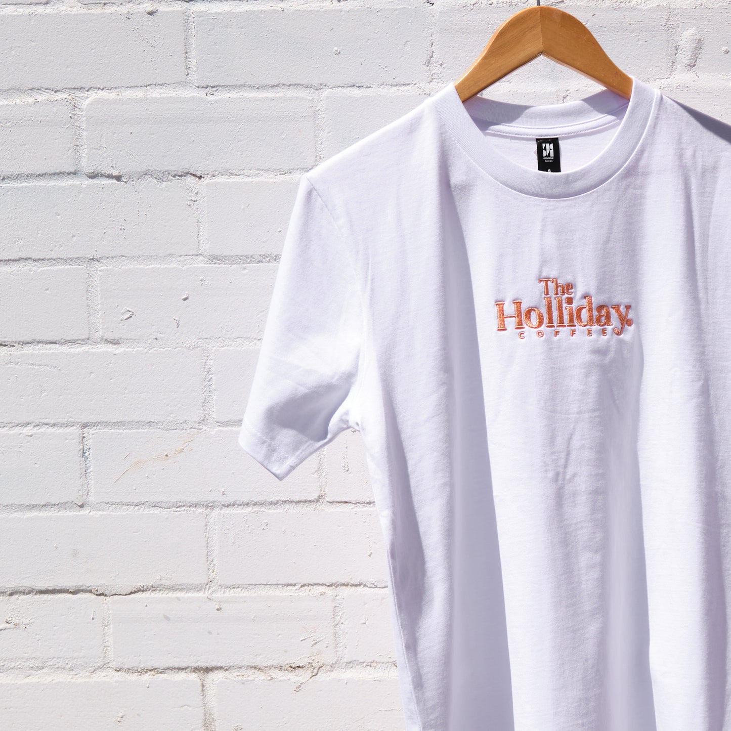 The Holliday. Classic Tee White