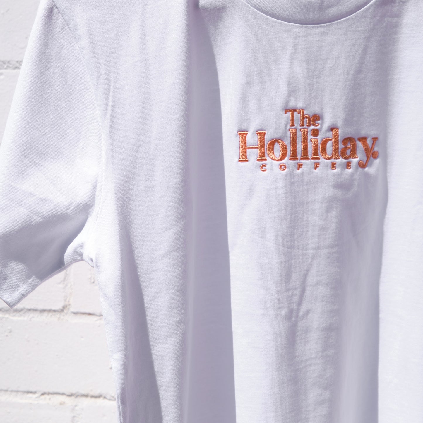 The Holliday. Classic Tee White