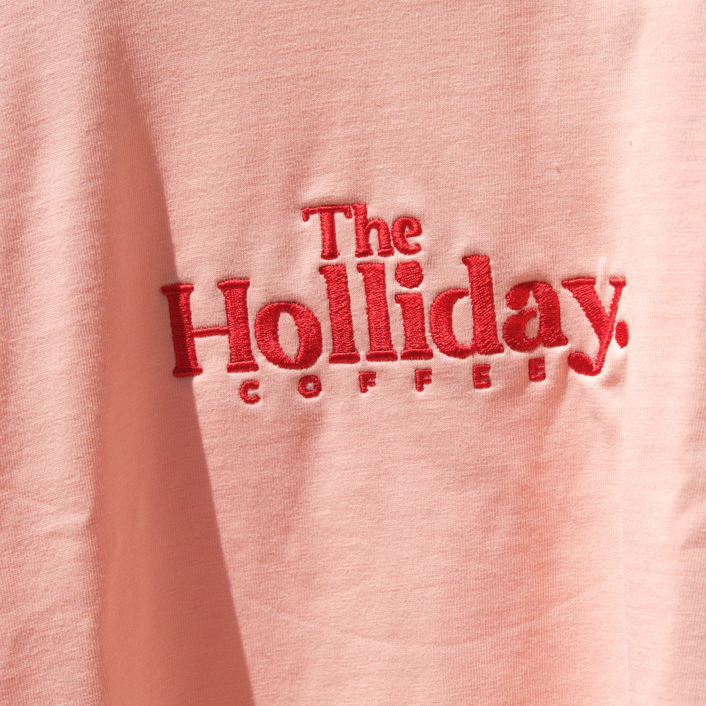 The Holliday. Classic Tee Pale Pink