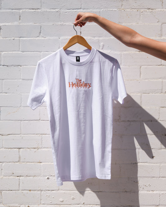 The Holliday. Classic Tee White